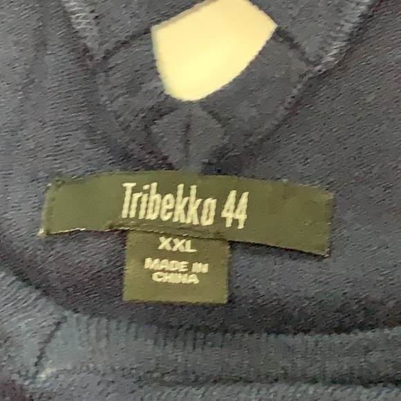Tribekka 44 L/S Navy Lightweight sweater Sz XXL - Picture 5 of 8